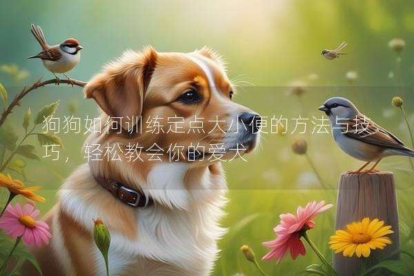 狗狗如何训练定点大小便的方法与技巧，轻松教会你的爱犬