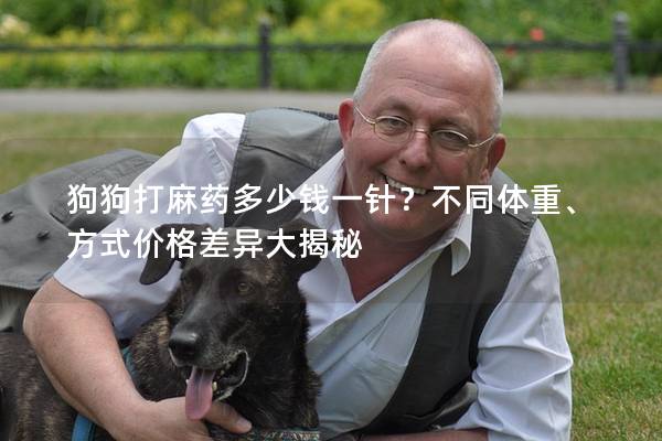 狗狗打麻药多少钱一针？不同体重、方式价格差异大揭秘