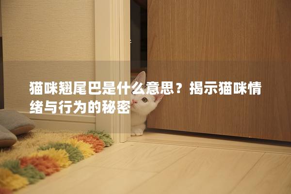 猫咪翘尾巴是什么意思？揭示猫咪情绪与行为的秘密