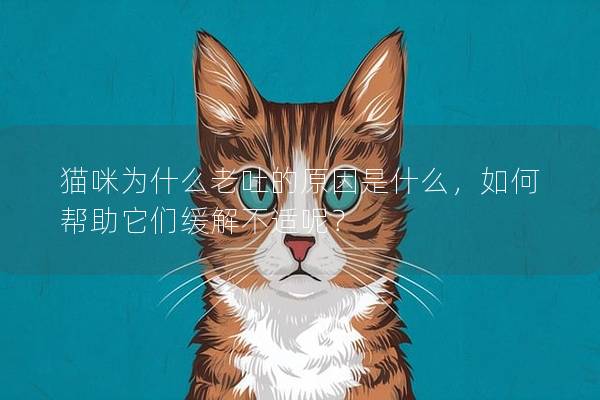 猫咪为什么老吐的原因是什么，如何帮助它们缓解不适呢？